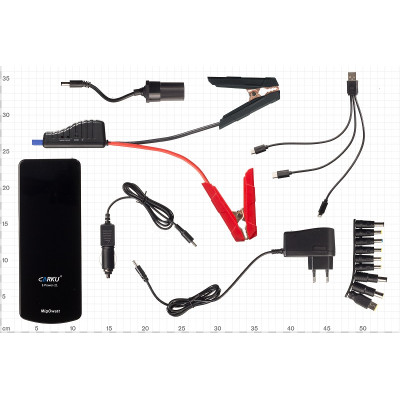 Пуско-зарядное устройство CARKU E-Power-21, 18000mA, 5V/12V/19V, 300A/600A Пуско-зарядное устройство CARKU E-Power-21, 18000mA, 5V/12V/19V, 300A/600A
